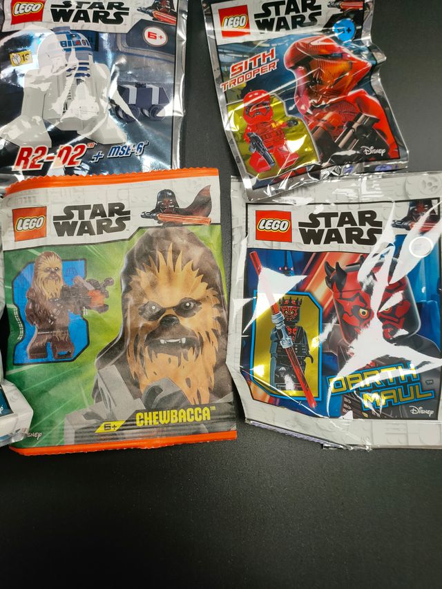 Sobres Lego Star Wars - Personajes y Naves