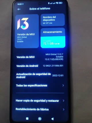 Xiaomi Mi 10T Lite 5G 128GB Blu