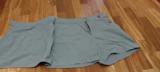 Gonna-pantaloni da escursionismo grigi