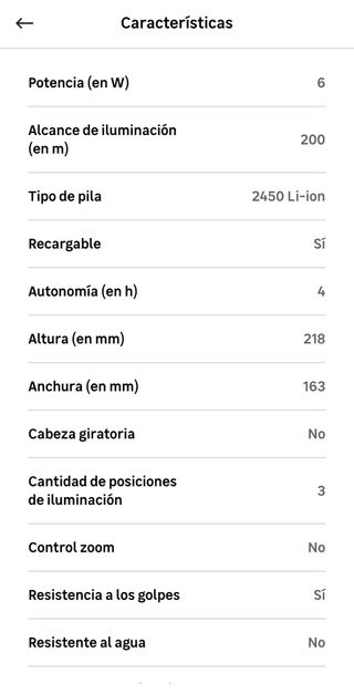 Linterna ENERGIZER Recargable 500 Lúmenes