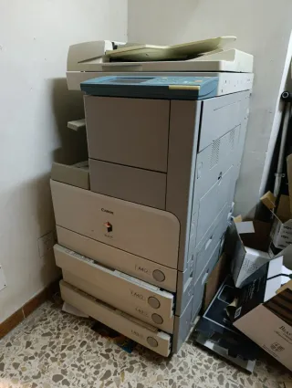 Canon Impresora Fotocopiadora Beige/Gris