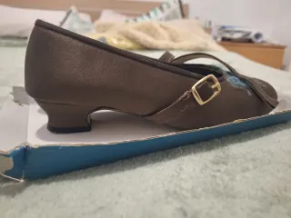 Zapatos de fallera marrones