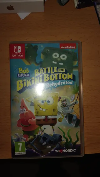 Juego Nintendo Switch Bob Esponja Bikini Bottom