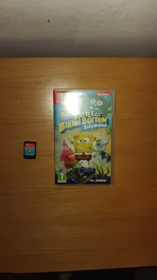 Juego Nintendo Switch Bob Esponja Bikini Bottom