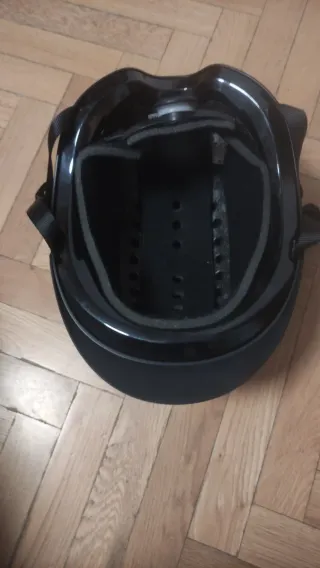 Casco Hípica Decathlon Negro