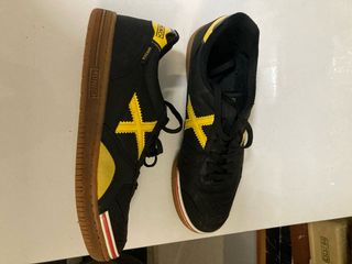 Zapatillas Fútbol Sala Munich Gresca Negras y Amar