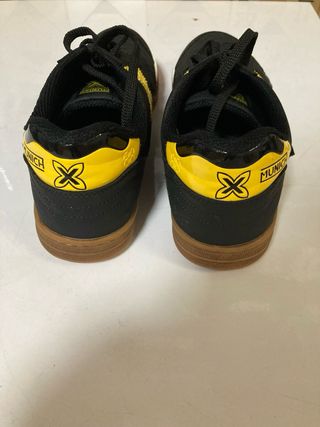 Zapatillas Fútbol Sala Munich Gresca Negras y Amar
