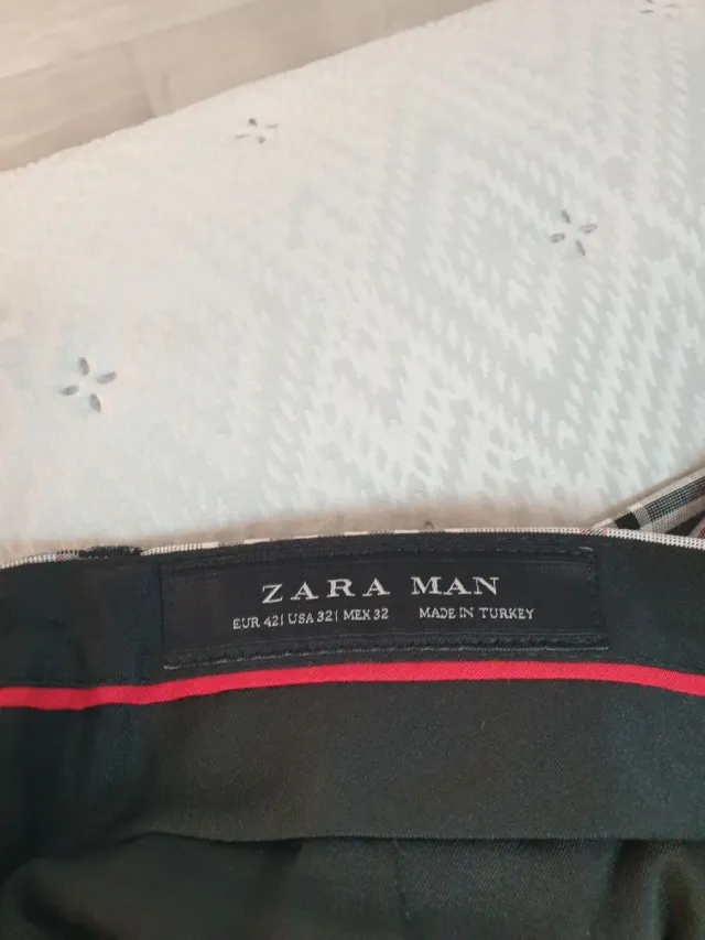 Traje de caballero Zara Man cuadros