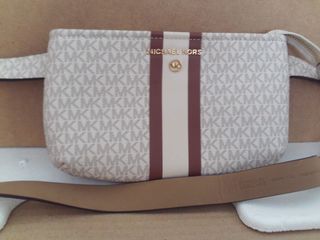 Riñonera Michael Kors Beige y Marrón