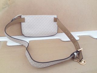 Riñonera Michael Kors Beige y Marrón
