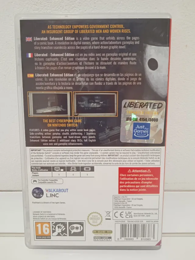 Edizione potenziata Liberata per Nintendo Switch