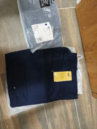 2 Pantalones Monza Azul Talla M