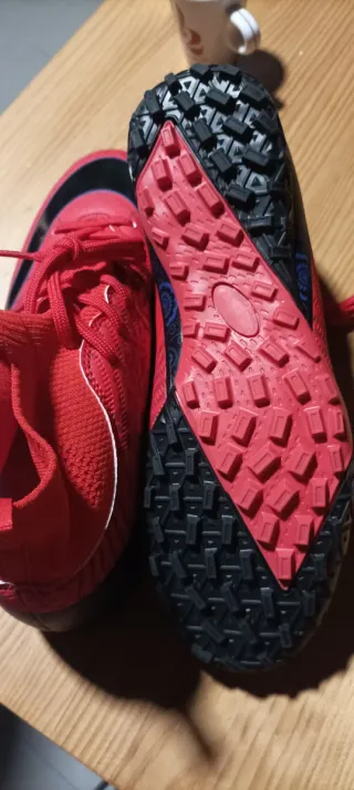 Botas de fútbol sala Nike rojas