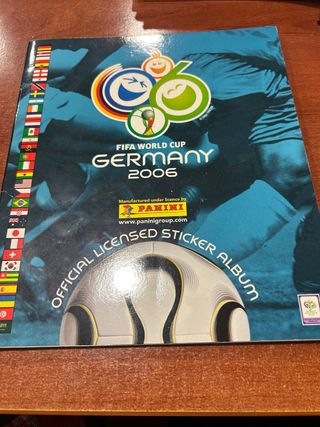 Álbum Panini Mundial Alemania 2006