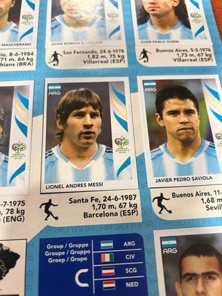 Álbum Panini Mundial Alemania 2006