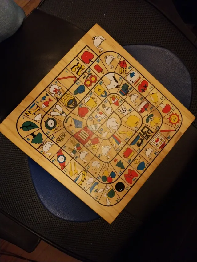 Tablero Parchís y Oca Madera