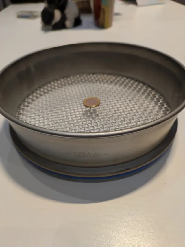 Tamiz Retsch Acero Inoxidable, 21 cm