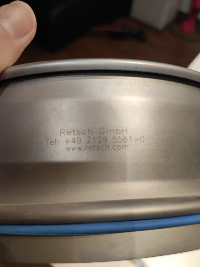 Tamiz Retsch Acero Inoxidable, 21 cm