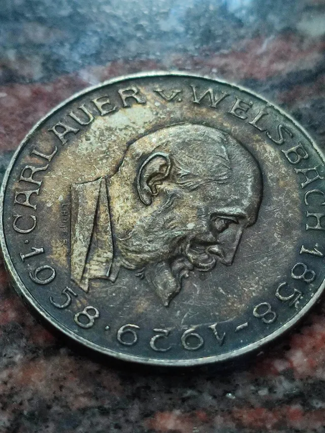 Moneda Plata 25 Shilling Austria 1958