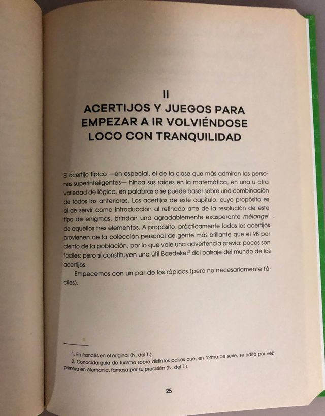 Libro Retos Matemáticos James F. Fixx