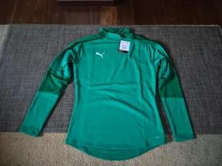 Sudadera Puma verde talla S