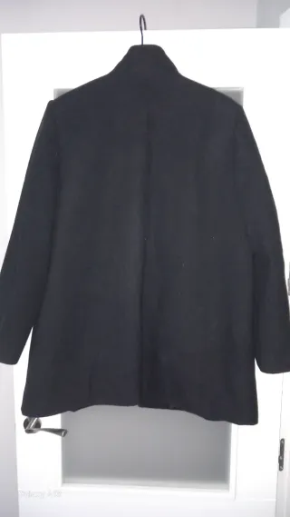 Chaquetón 3/4 mujer negro