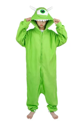 Pijama Divertido Monstruo Verde TALLA 115-124 cm