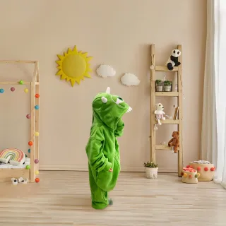 Pijama Divertido Monstruo Verde TALLA 115-124 cm