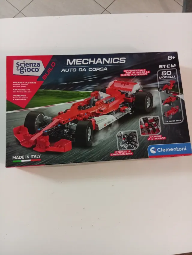 Clementoni Mechanics Auto da Corsa