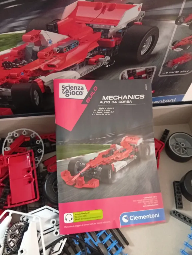 Clementoni Mechanics Auto da Corsa
