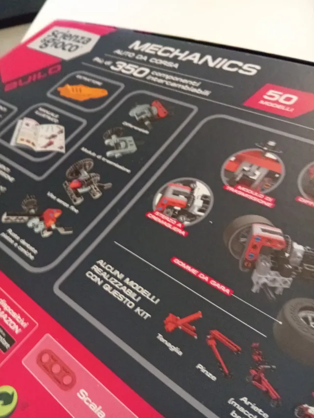 Clementoni Mechanics Auto da Corsa