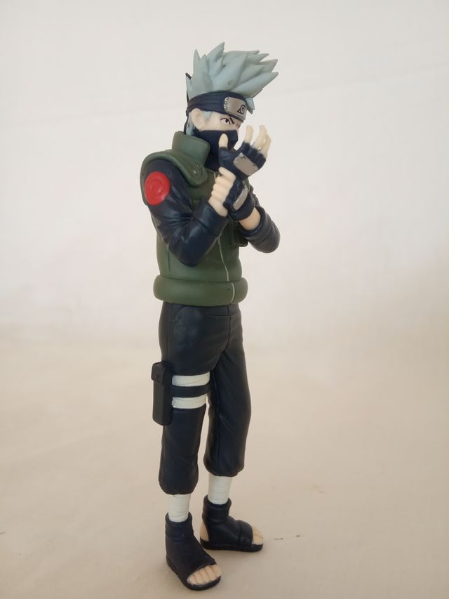 Set di 3 Figure: Naruto, Kakashi, Sasuke 11,5 cm