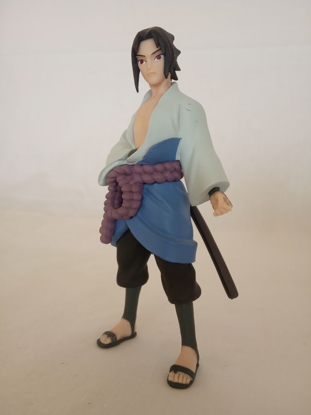 Set di 3 Figure: Naruto, Kakashi, Sasuke 11,5 cm