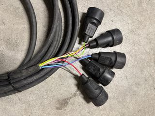 Manguera con conectores Schuko