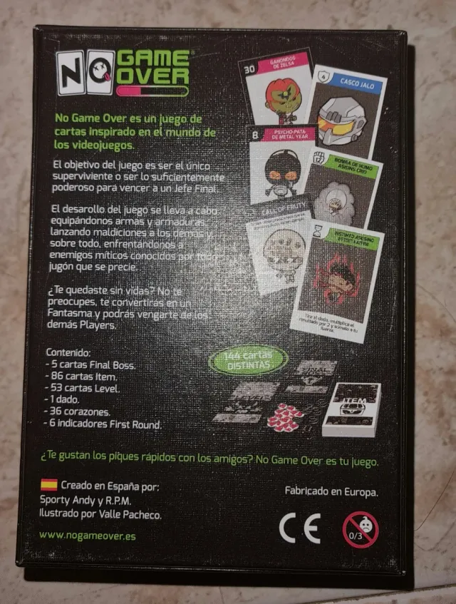 No Game Over Juego de Mesa 4ª Edición