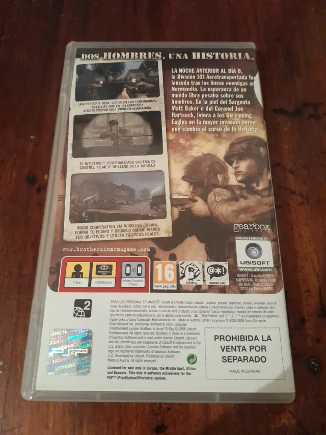 Brothers in Arms: D-Day PSP