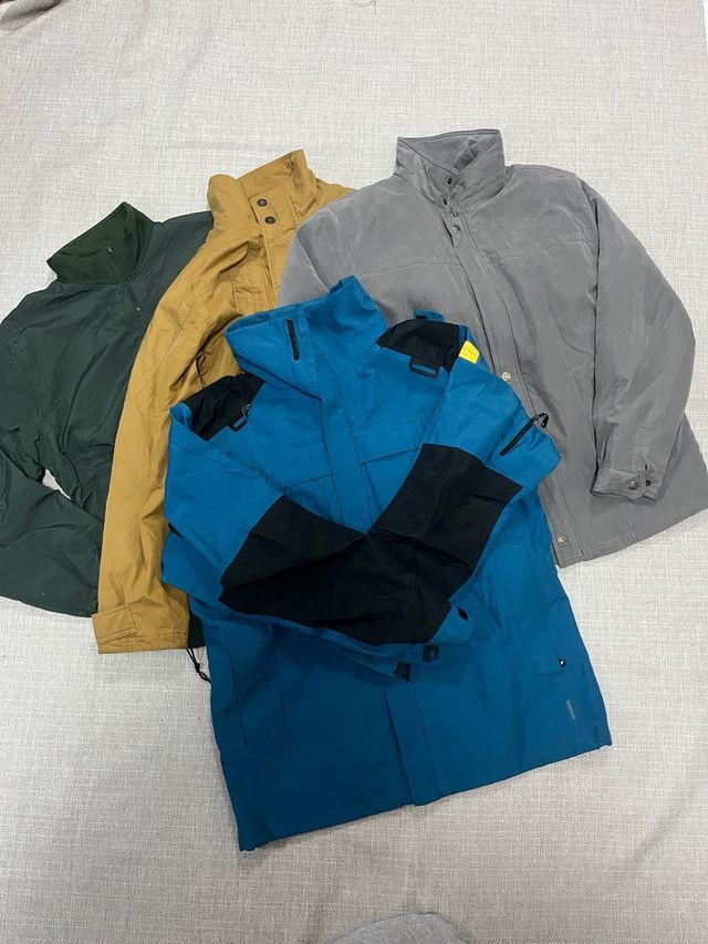 Lote 4 Chaquetas Casuales Invierno