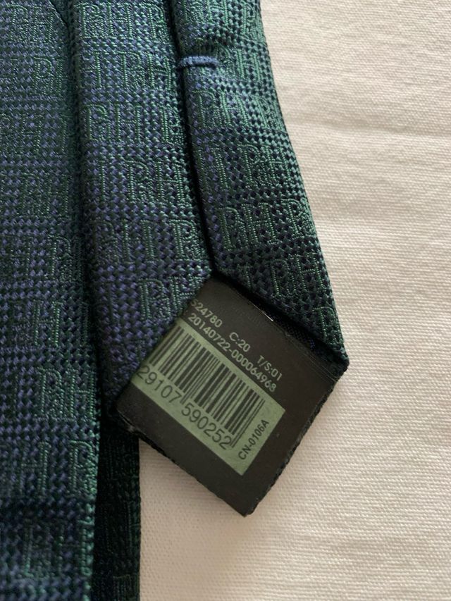 Corbata Pedro del Hierro Azul y Verde