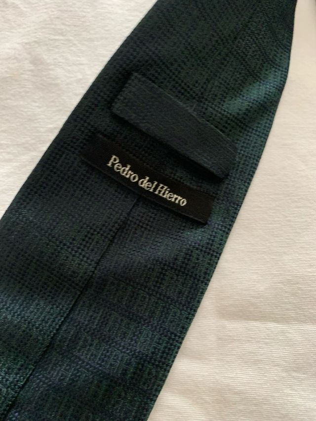 Corbata Pedro del Hierro Azul y Verde