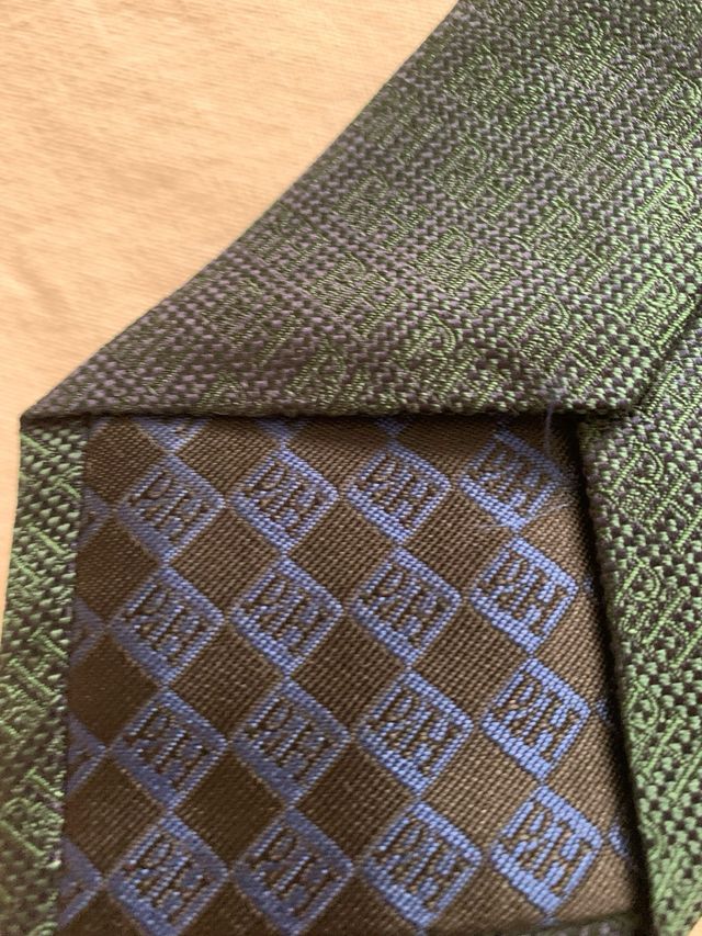 Corbata Pedro del Hierro Azul y Verde