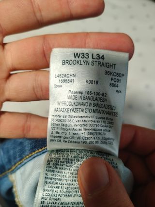 Pantalón vaquero Lee azul