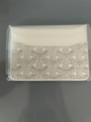Portacarte Goyard Bianco