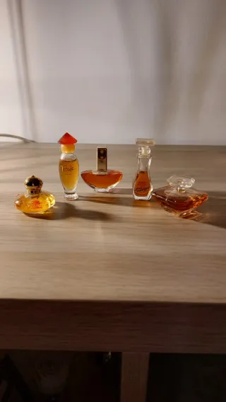 Lote di 5 profumi miniatura vintage