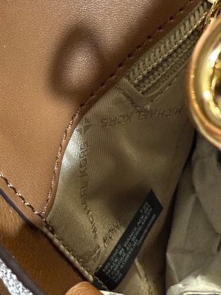 Bolso Michael Kors Beige y Marrón