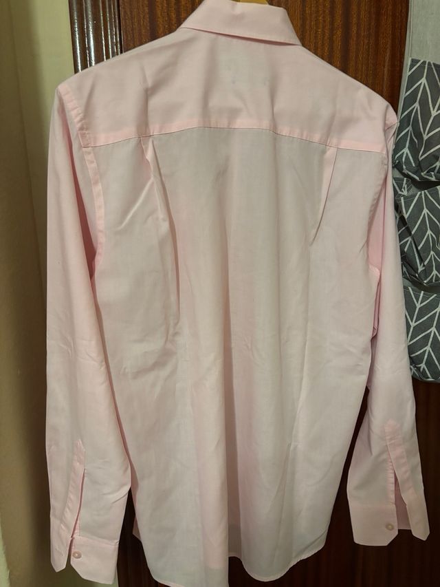 Camisa Pierre Cardin Rosa Talla M