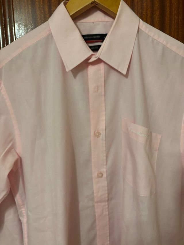 Camisa Pierre Cardin Rosa Talla M