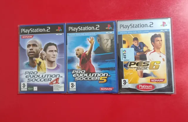Pro Evolution Soccer 4, 5 y 6 PS2