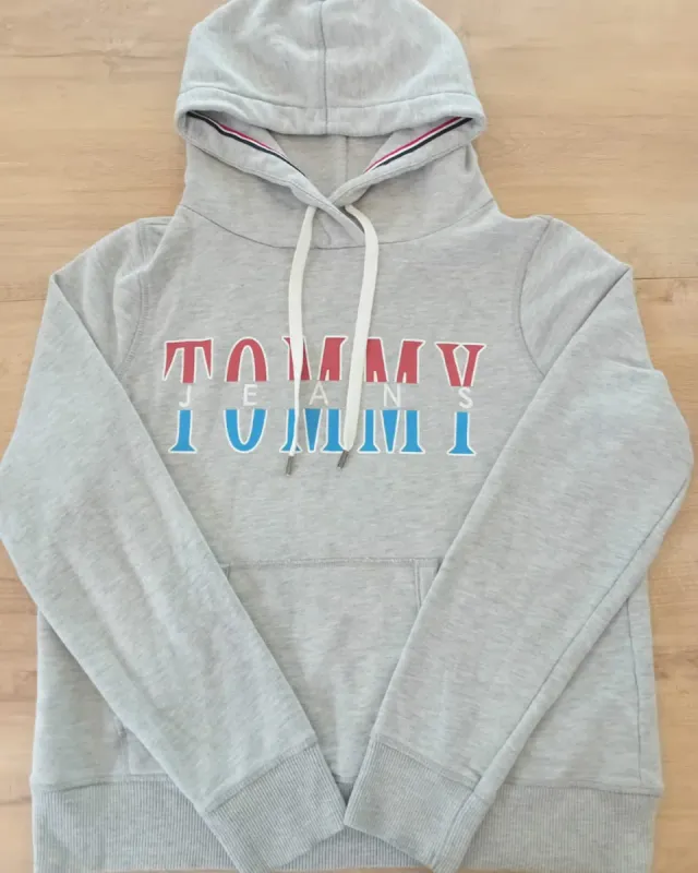 Sudadera Tommy Jeans Gris