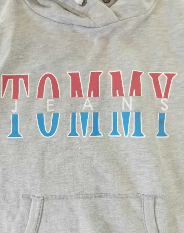 Sudadera Tommy Jeans Gris