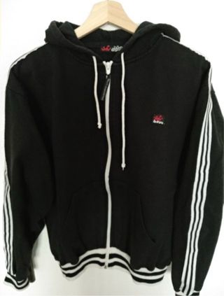 Sudadera Sin Ozono Retro Vintage Negra